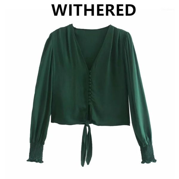 withered autumn blouse women england style retro bow silk shine puff sleeve blusas mujer de moda 2021 casual shirt short women's, White
withered autumn blouse women england style retro bow silk shine puff sleeve blusas mujer de moda 2021 casual shirt short women's, White