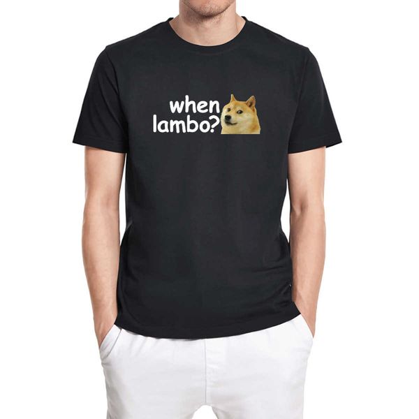 doge dogecoin crypto meme bitcoin when lambo t-shirt funny shirt men's short sleeve tshirt 100% cotton tee 210629, White;black
doge dogecoin crypto meme bitcoin when lambo t-shirt funny shirt men's short sleeve tshirt 100% cotton tee 210629, White;black