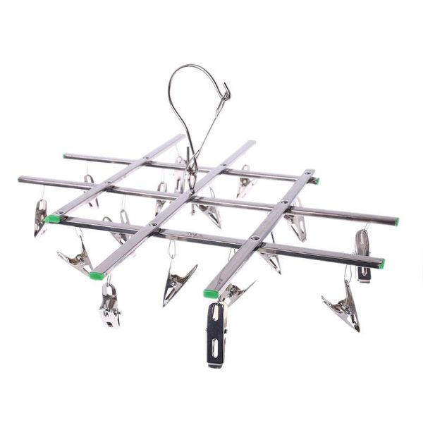 hangers & racks k3na 16 clips stainless steel windproof laundry hanger sock drying rack underwear towel pegs collapsible clothespin hook clo
hangers & racks k3na 16 clips stainless steel windproof laundry hanger sock drying rack underwear towel pegs collapsible clothespin hook clo
