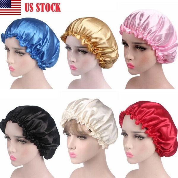 shower caps women's satin solid wide-brimmed sleeping hat night sleep cap hair care bonnet nightcap for women men de nuit
shower caps women's satin solid wide-brimmed sleeping hat night sleep cap hair care bonnet nightcap for women men de nuit