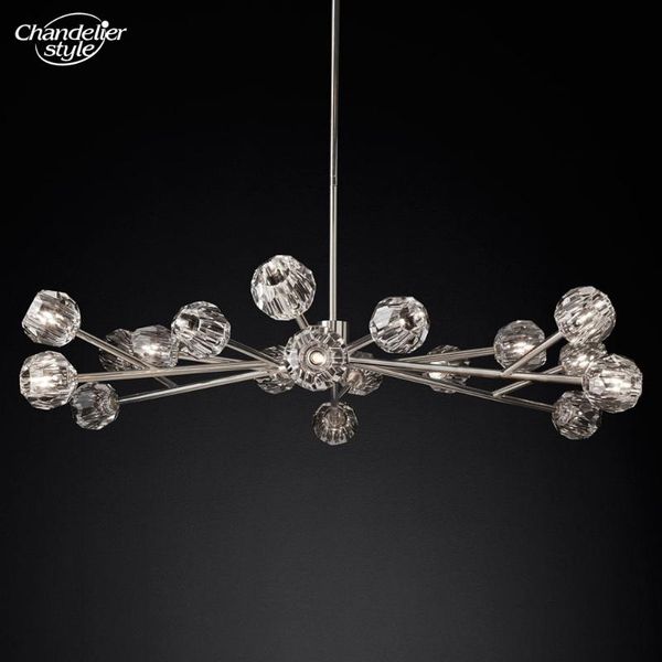 chandeliers boule de cristal round chandelier lighting 60'' modern crystal pendant hanging light fixtures restaurant
chandeliers boule de cristal round chandelier lighting 60'' modern crystal pendant hanging light fixtures restaurant