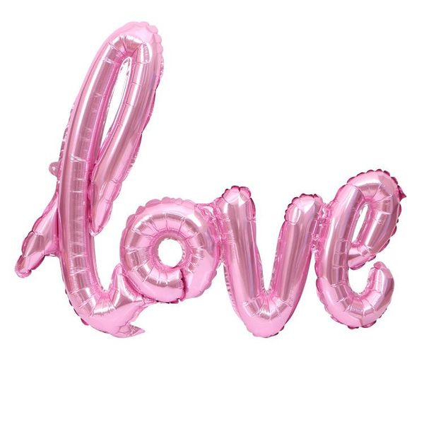 108*64cm letter love aluminium foil balloons wedding decoration romantic valentine's day ballons party supply
108*64cm letter love aluminium foil balloons wedding decoration romantic valentine's day ballons party supply