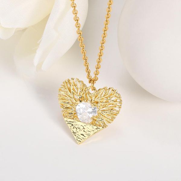 pendant necklaces romantic heart zircon for women girl simple versatile female party gift daily wear statement accessories jewelry, Silver
pendant necklaces romantic heart zircon for women girl simple versatile female party gift daily wear statement accessories jewelry, Silver