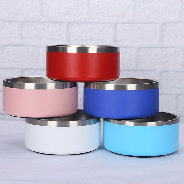 stainless steel large-capacity dog bowl double-layer round non-slip pet food tool cat simple multi-color custom wholesale
stainless steel large-capacity dog bowl double-layer round non-slip pet food tool cat simple multi-color custom wholesale