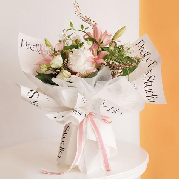 other arts and crafts white english print bouquet wrapping paper valentine's day floral gift florist supplies wedding decoration
other arts and crafts white english print bouquet wrapping paper valentine's day floral gift florist supplies wedding decoration