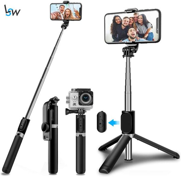 selfie stick, extendable stick with wireless remote and tripod stand, portable, lightweight, compatible smartphone monopods
selfie stick, extendable stick with wireless remote and tripod stand, portable, lightweight, compatible smartphone monopods