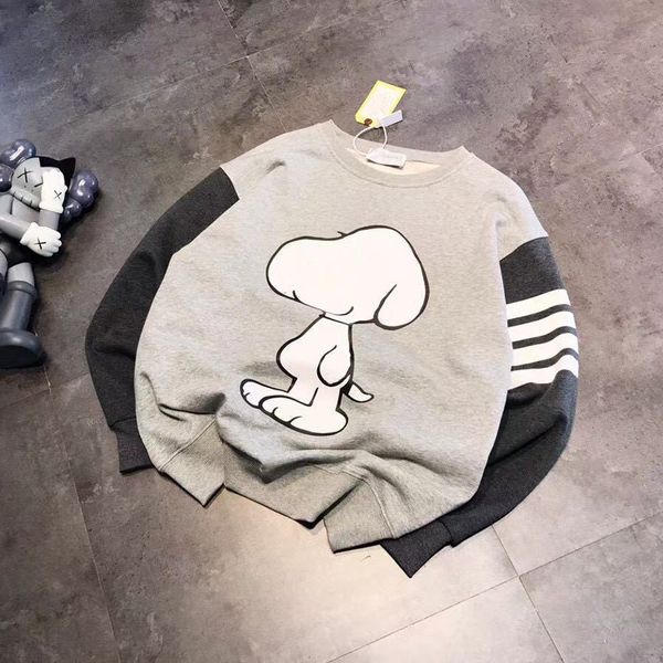 tb21 autumn new grey pullover cartoon animation urban leisure round neck loose couple sweater, Black
tb21 autumn new grey pullover cartoon animation urban leisure round neck loose couple sweater, Black