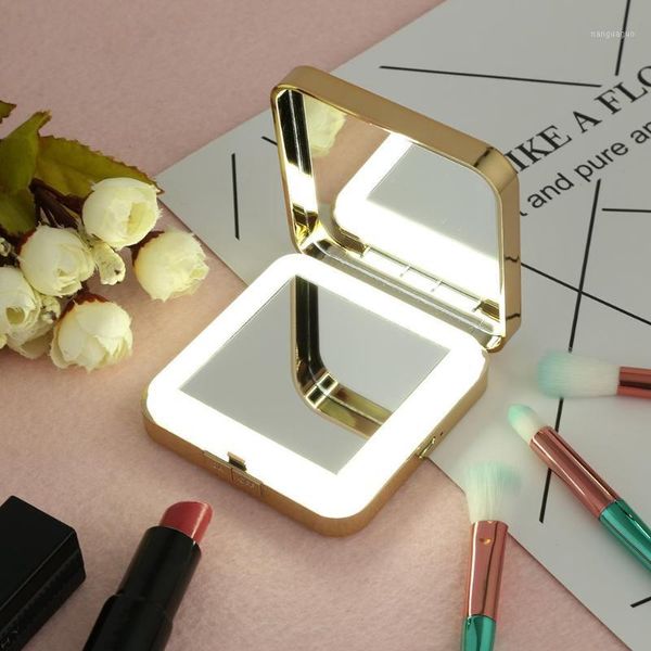 1pc led makeup mirror women cosmetic with lights lamps+4x magnifying hd 74*74*20mm1 
1pc led makeup mirror women cosmetic with lights lamps+4x magnifying hd 74*74*20mm1