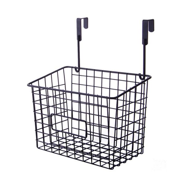 storage baskets wrought iron hanging basket kitchen bathroom garbage bag organizer sponge liquid drainer rack (black)
storage baskets wrought iron hanging basket kitchen bathroom garbage bag organizer sponge liquid drainer rack (black)