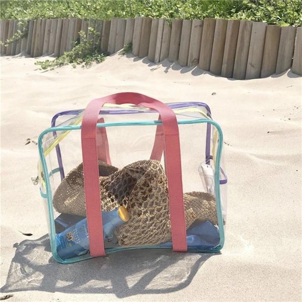 evening bags candy color summer waterproof transparent beach totes bag large-capacity shoulder holiday vacation women travel
evening bags candy color summer waterproof transparent beach totes bag large-capacity shoulder holiday vacation women travel