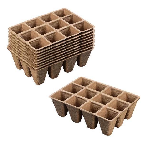 planters & pots 12-hole starter biodegradable seed nursery tray eco-friendly home grow garden planter
planters & pots 12-hole starter biodegradable seed nursery tray eco-friendly home grow garden planter