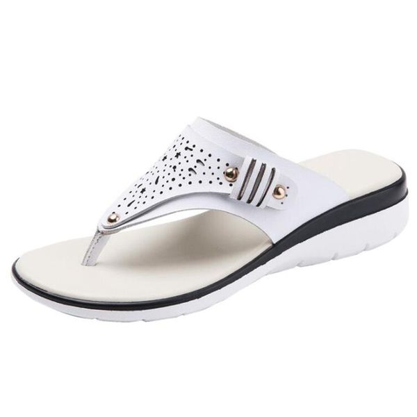 genuine leather women's slippers summer fashion flip flops flat bottom beach sandals comfortable non-slip shoes female zy373, Black
genuine leather women's slippers summer fashion flip flops flat bottom beach sandals comfortable non-slip shoes female zy373, Black