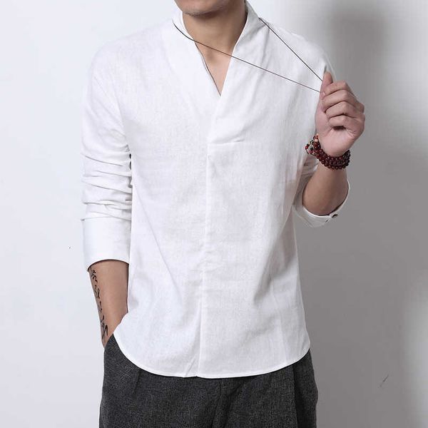 men's casual shirts men linen chinese style mandarin collar traditional kung fu tang social shirt soft loose summer clothing 5xl s4zs, White;black
men's casual shirts men linen chinese style mandarin collar traditional kung fu tang social shirt soft loose summer clothing 5xl s4zs, White;black