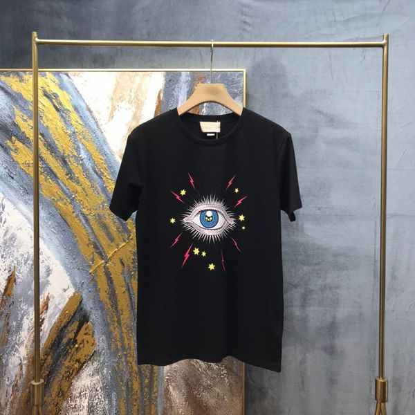 print big 2020 italy spring eye summer europe tshirt fashion mens designer t shirts women cotton short sleeve, White;black
print big 2020 italy spring eye summer europe tshirt fashion mens designer t shirts women cotton short sleeve, White;black