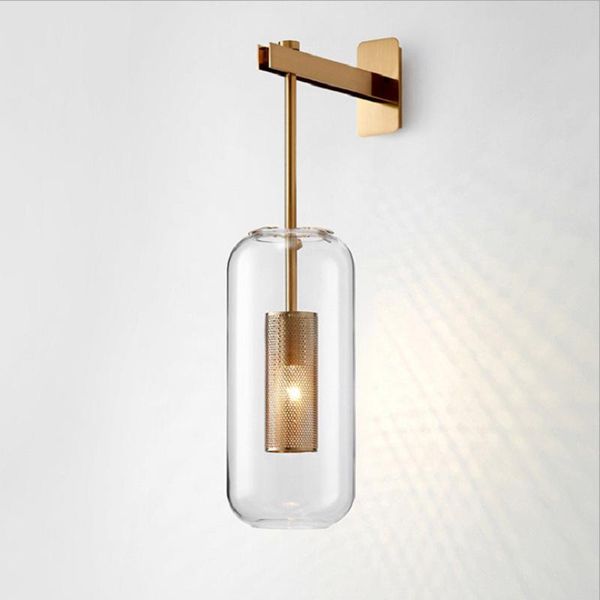 wall lamp post modern brushed gold glass simple light luxury corridor el villa club living room bedroom copper
wall lamp post modern brushed gold glass simple light luxury corridor el villa club living room bedroom copper