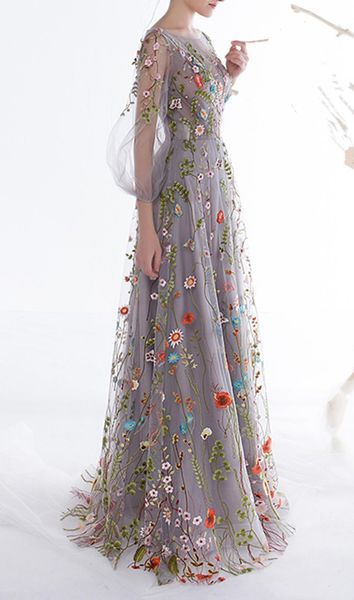 romantic floral prom dresses a line embroidery lace illusion formal evening gowns for women girls pageant party dress floor length long slee, Black
romantic floral prom dresses a line embroidery lace illusion formal evening gowns for women girls pageant party dress floor length long slee, Black