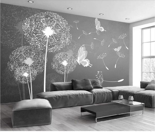 wallpapers ainyoousem simple black and white dandelion background wall papier peint papel de parede wallpaper 3d stickers
wallpapers ainyoousem simple black and white dandelion background wall papier peint papel de parede wallpaper 3d stickers