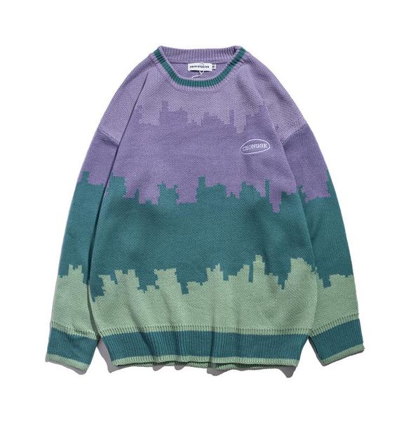 men's sweaters 2021 winter men's pullovers colorful embroidery streetwear oversized harajuku o neck knitwear men clothing, White;black
men's sweaters 2021 winter men's pullovers colorful embroidery streetwear oversized harajuku o neck knitwear men clothing, White;black