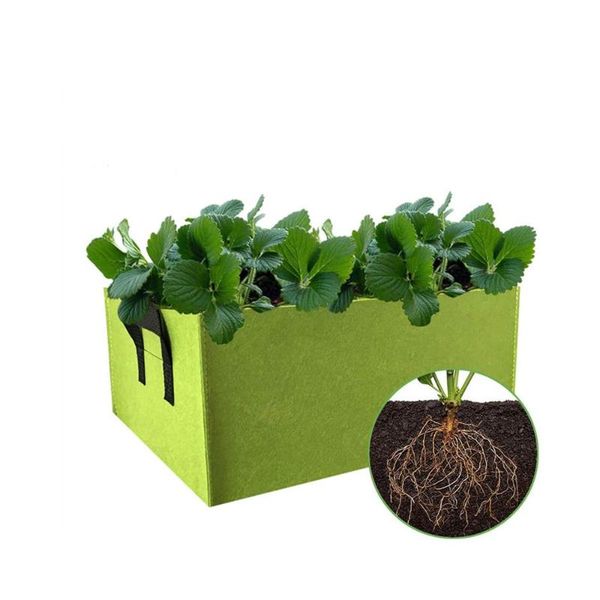 planters & pots 2mm non-woven fabric raised garden beds plant grow bags for vegetables rectangle planting bag planter pot with handles
planters & pots 2mm non-woven fabric raised garden beds plant grow bags for vegetables rectangle planting bag planter pot with handles