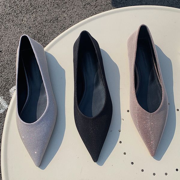 2021 women flats new spring shallow loafers shoes bling fashion slip on oxford ballet sandals shoes female casual flats shoes, Black
2021 women flats new spring shallow loafers shoes bling fashion slip on oxford ballet sandals shoes female casual flats shoes, Black