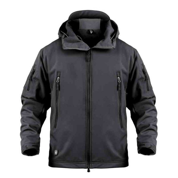 Tactical Shark Soft Shell et Men Military Windproof Waterproof Army Combat Mens ets Hooded Bomber Coats Male S-4XL, Black
Tactical Shark Soft Shell et Men Military Windproof Waterproof Army Combat Mens ets Hooded Bomber Coats Male S-4XL, Black
