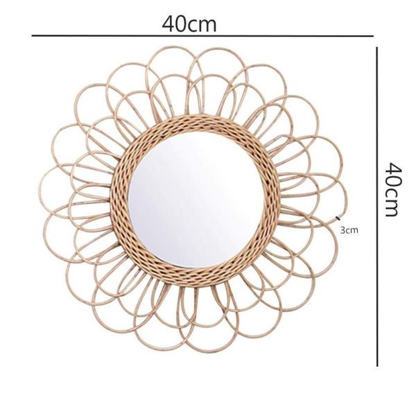 mirrors hanging mirror rattan sunflower circular wall decor boho wicker dressing makeup lad-sale
mirrors hanging mirror rattan sunflower circular wall decor boho wicker dressing makeup lad-sale