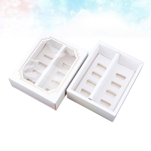 10pcs paper macarons box with clear window dessert containers muffin carriers for home shop gift wrap
10pcs paper macarons box with clear window dessert containers muffin carriers for home shop gift wrap