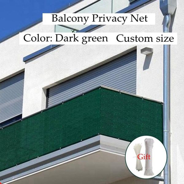 shade dark green hdpe balcony privacy net fence shielding anti-uv windproof apartment protection terrace shelter
shade dark green hdpe balcony privacy net fence shielding anti-uv windproof apartment protection terrace shelter