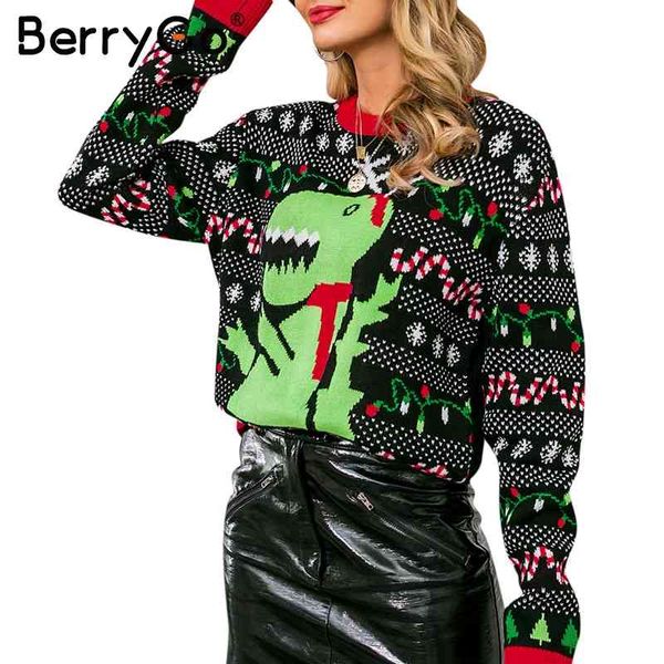 berrygo o-neck men women christmas sweater winter santa claus xmas tree reindeer patterned jumper plus size all matched pullover 210513, White;black
berrygo o-neck men women christmas sweater winter santa claus xmas tree reindeer patterned jumper plus size all matched pullover 210513, White;black