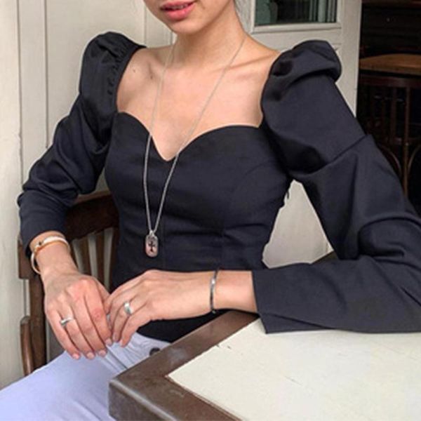 women's blouses & shirts v neck slim white women bodycon 2021 fashion puff sleeve female elegant black soft chiffon ladies clothes
women's blouses & shirts v neck slim white women bodycon 2021 fashion puff sleeve female elegant black soft chiffon ladies clothes