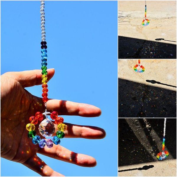 rainbow chakras suncatcher prisms crystal window chakra handmade mobile home decoration garden deco decorations
rainbow chakras suncatcher prisms crystal window chakra handmade mobile home decoration garden deco decorations
