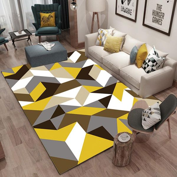 carpets nordic marble style yellow-grey plaid carpet anti-slip living room bedroom chu fang large area home decoration
carpets nordic marble style yellow-grey plaid carpet anti-slip living room bedroom chu fang large area home decoration