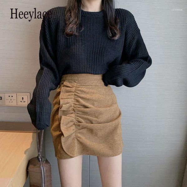 autumn long sleeve pullover knitted sweater and ruffles bodycon mini skirts set women korean winter two piece for women1, Gray
autumn long sleeve pullover knitted sweater and ruffles bodycon mini skirts set women korean winter two piece for women1, Gray