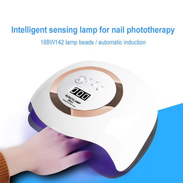 nail dryers professional 168w lamp quick-drying induction uv cross-border led polish glue baking convenient
nail dryers professional 168w lamp quick-drying induction uv cross-border led polish glue baking convenient