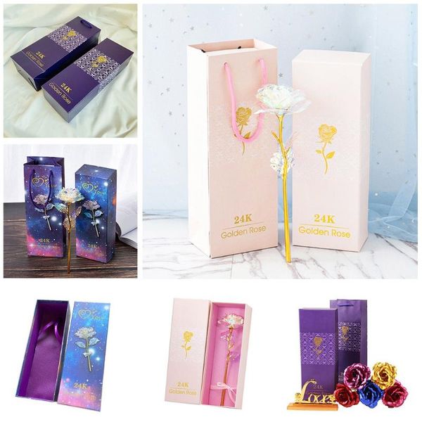gift wrap 24k gold foil rose flower box rainbow valentine's day romantic and handbag diy floral wedding gifts
gift wrap 24k gold foil rose flower box rainbow valentine's day romantic and handbag diy floral wedding gifts