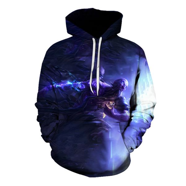 spring and autumn lol rui cixiong pattern men's and women's hoodie funny new long-sleeved 3d animation men's and women's, Black
spring and autumn lol rui cixiong pattern men's and women's hoodie funny new long-sleeved 3d animation men's and women's, Black