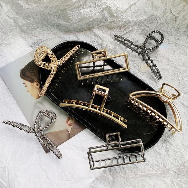 hair clips for women fashionable metal geometric simple exquisite pin accessories jewelry wholesale & barrettes, Golden;silver
hair clips for women fashionable metal geometric simple exquisite pin accessories jewelry wholesale & barrettes, Golden;silver