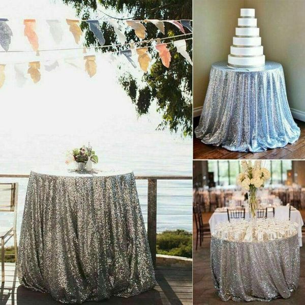 table cloth luxury round sequin glitter overlays wedding tablecloth shining cover party meeting check-in desk
table cloth luxury round sequin glitter overlays wedding tablecloth shining cover party meeting check-in desk