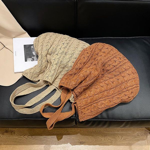 evening bags vintage knitted autumn winter shoulder shopping bag for women cotton cloth girls tote shopper large female handbag
evening bags vintage knitted autumn winter shoulder shopping bag for women cotton cloth girls tote shopper large female handbag
