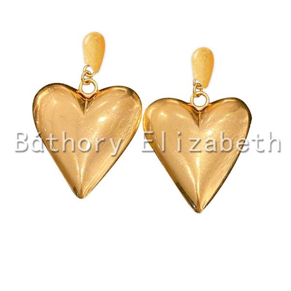 dangle & chandelier báthory elizabeth statement big heart drop earrings for women copper gold color earings fashion jewelry party 2021, Silver
dangle & chandelier báthory elizabeth statement big heart drop earrings for women copper gold color earings fashion jewelry party 2021, Silver
