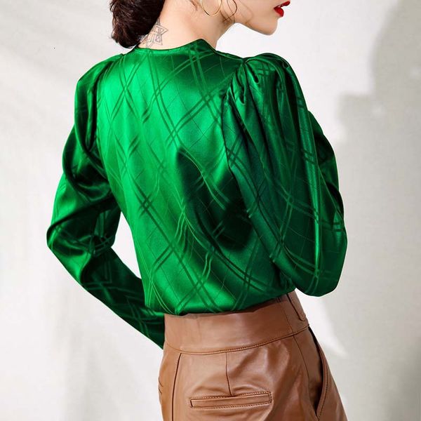 women's blouses & shirts spring luxury designers 100% real silk shirts women long sleeves stylish sleeve cleavage in solid v office wom, White
women's blouses & shirts spring luxury designers 100% real silk shirts women long sleeves stylish sleeve cleavage in solid v office wom, White