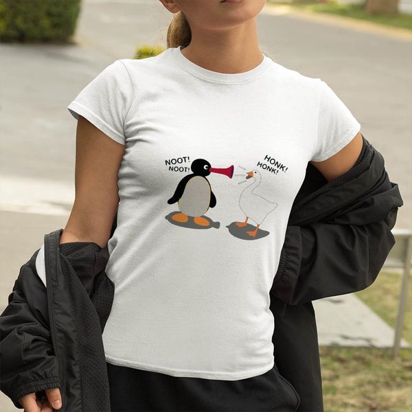 penguin retro noot honk women t shirt printed animation casual fashion creative white femme
penguin retro noot honk women t shirt printed animation casual fashion creative white femme