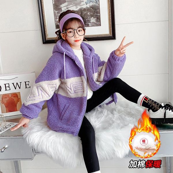 jackets girls baby's kids coat jacket outwear 2021 zipper warm plus velvet thicken winter autumn school fleece children's clothes, Blue;gray
jackets girls baby's kids coat jacket outwear 2021 zipper warm plus velvet thicken winter autumn school fleece children's clothes, Blue;gray