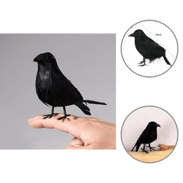 party hats excellent black feathered artificial crow decor deskornaments practical long lasting
party hats excellent black feathered artificial crow decor deskornaments practical long lasting