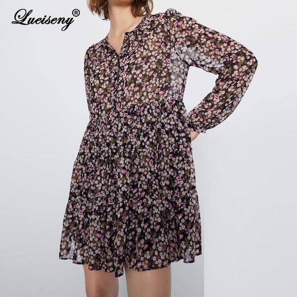 casual dresses lueiseny long sleeve women mini dress boho style floral print pleated loose o neck beach sundress ropa mujer vestidos, Black;gray
casual dresses lueiseny long sleeve women mini dress boho style floral print pleated loose o neck beach sundress ropa mujer vestidos, Black;gray