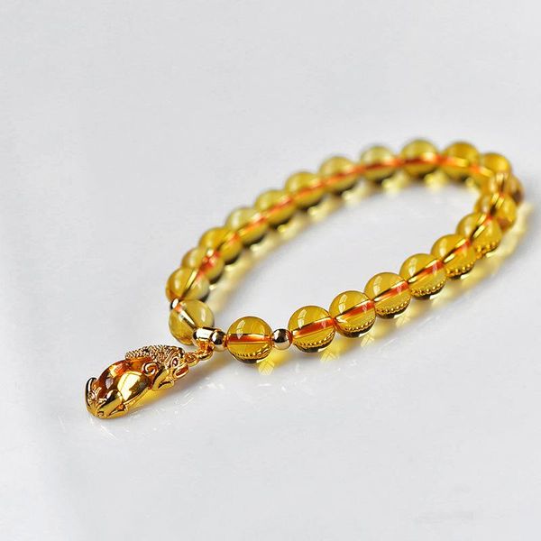charm bracelets fashion citrine pixiu bracelet personalized beaded bangle elegant charming jewellery gift for women eig88, Golden;silver
charm bracelets fashion citrine pixiu bracelet personalized beaded bangle elegant charming jewellery gift for women eig88, Golden;silver