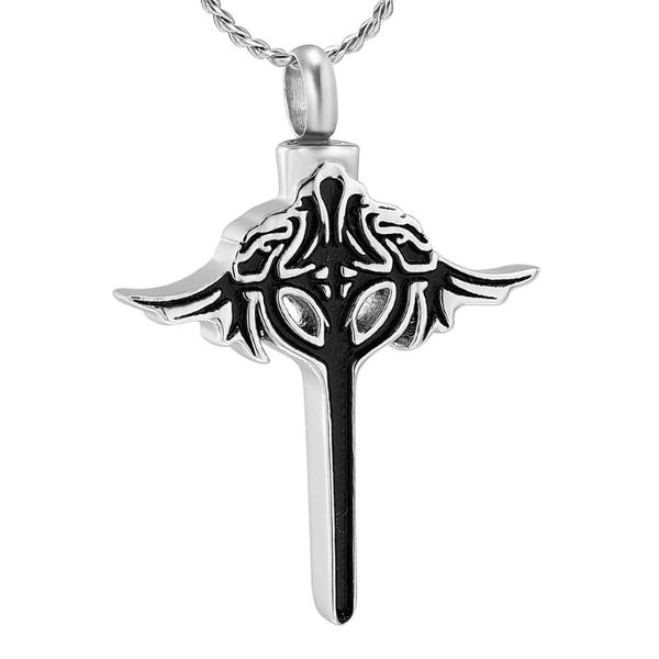 chains stainless steel religion cross cemation memorial urn pendant for ashes keepsake jewelry, Silver
chains stainless steel religion cross cemation memorial urn pendant for ashes keepsake jewelry, Silver