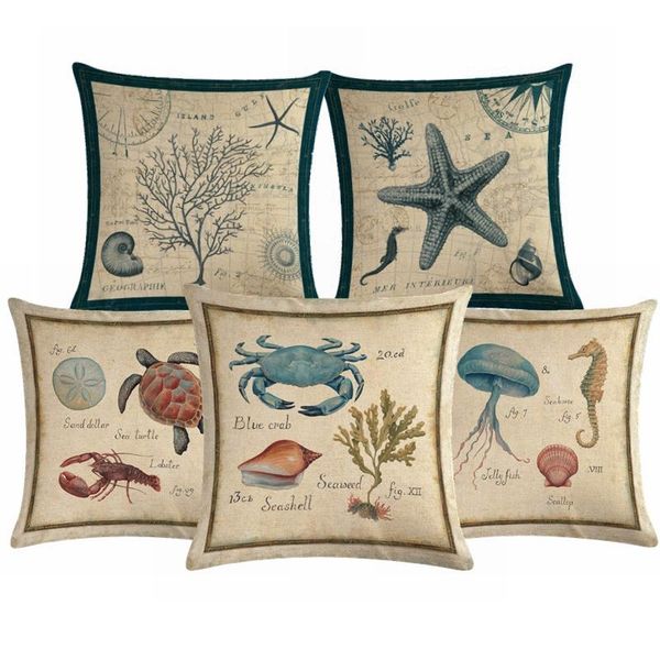 cushion/decorative pillow retro ocean style pattern cushion covers decorative sofa case modern printed cotton linen home textile
cushion/decorative pillow retro ocean style pattern cushion covers decorative sofa case modern printed cotton linen home textile