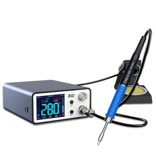 professional hand tool sets aixun t3a smart soldering station portable mobile phone repair for t12/t245 handle tips iron welding set
professional hand tool sets aixun t3a smart soldering station portable mobile phone repair for t12/t245 handle tips iron welding set