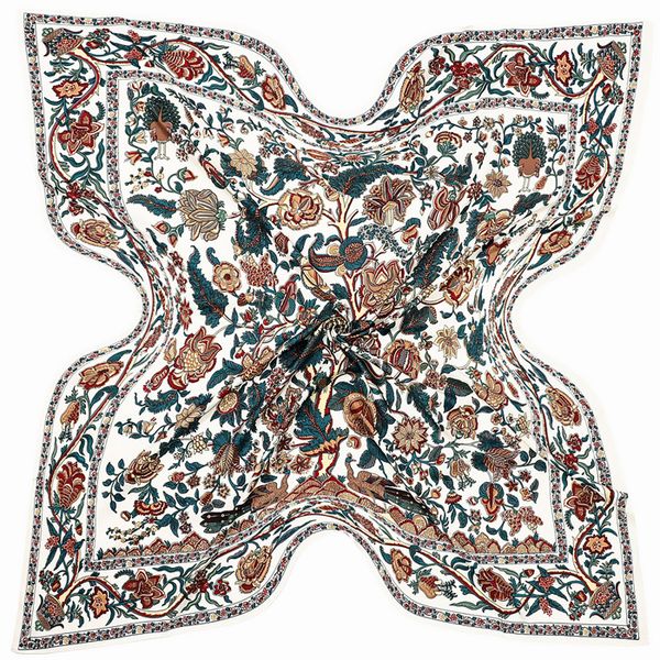 silk scarf women large shawls stoles square scarves echarpes foulards femme wrap bandanas 130*130cm brand design kerchief neckerchief winter, Blue;gray
silk scarf women large shawls stoles square scarves echarpes foulards femme wrap bandanas 130*130cm brand design kerchief neckerchief winter, Blue;gray